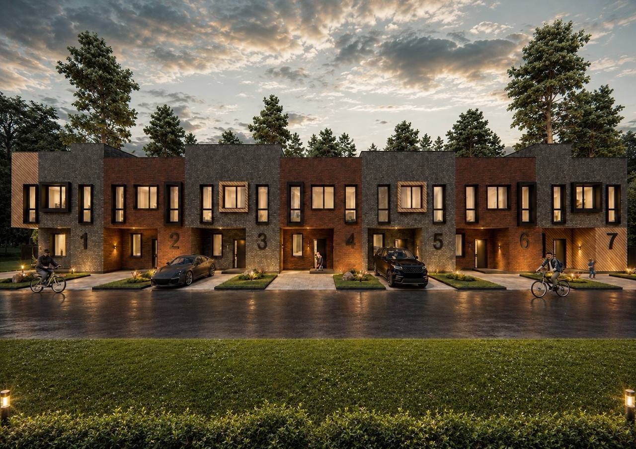 Друга черга Madera House на 7 таунхаусів
